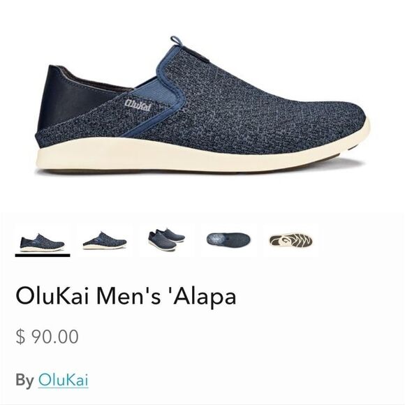 OluKai Men\'s \'Alapa Slip-on Sneakers